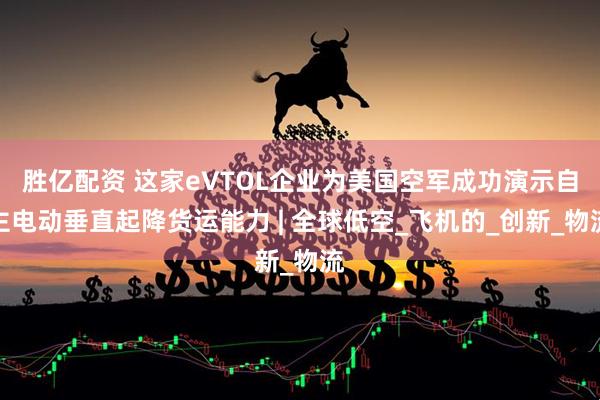 胜亿配资 这家eVTOL企业为美国空军成功演示自主电动垂直起降货运能力 | 全球低空_飞机的_创新_物流